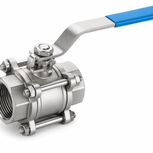 3 Piece Screwed End Ball Valve