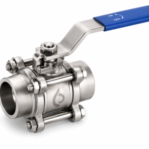 3 Piece Socket Weld End Ball Valve